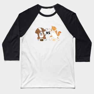 DOG VS CAT Baseball T-Shirt